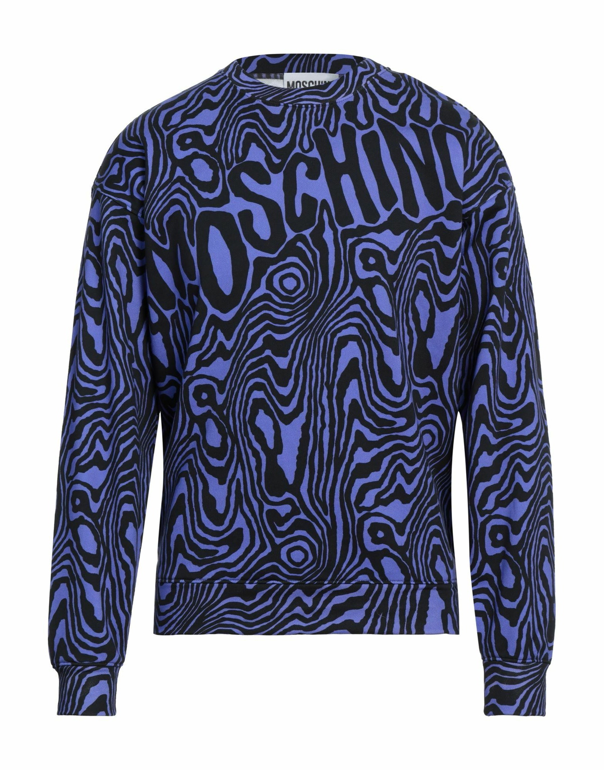 Moschino Couture Mens Sweatshirt in Purple