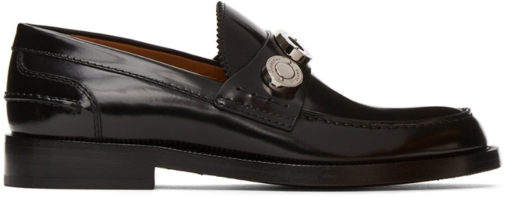 Photo: Burberry Black Leather Fred Loafers