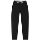 Palm Angels Women's Logo Sport Leggings in Black