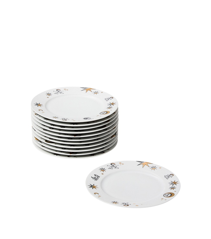 Photo: Fornasetti Astronomici set of 12 porcelain dessert plates
