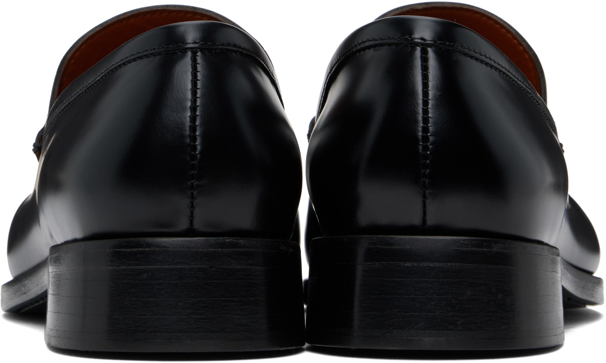 Acne Studios Black Leather Loafers Acne Studios