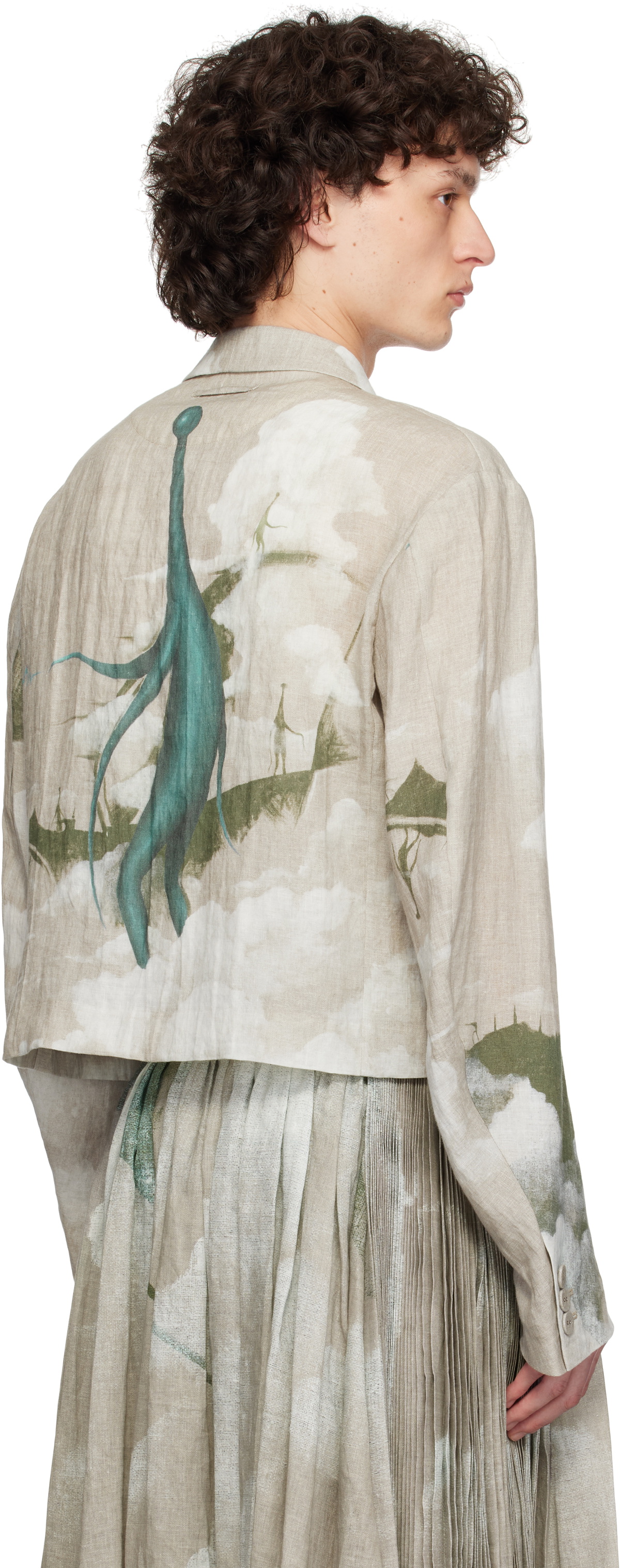 UNDERCOVER Gray UC1E4106-1 Blazer