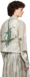 UNDERCOVER Gray UC1E4106-1 Blazer