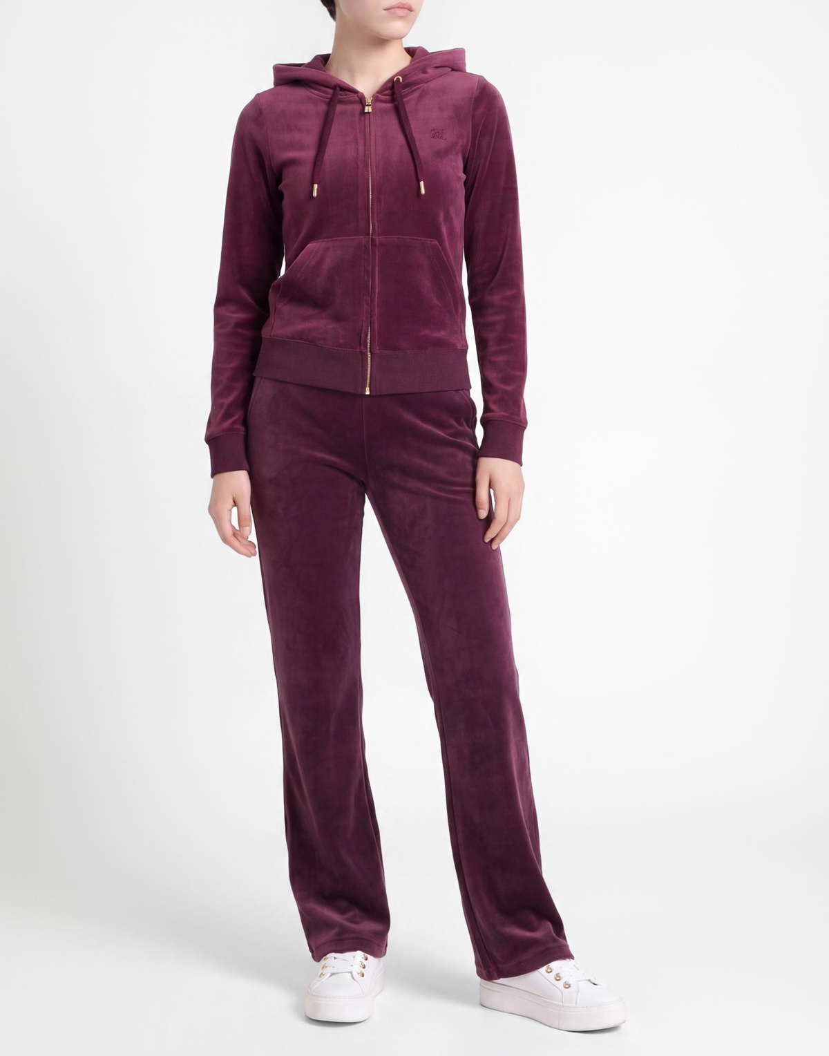 Juicy Couture Womens Sweatshirt Burgundy