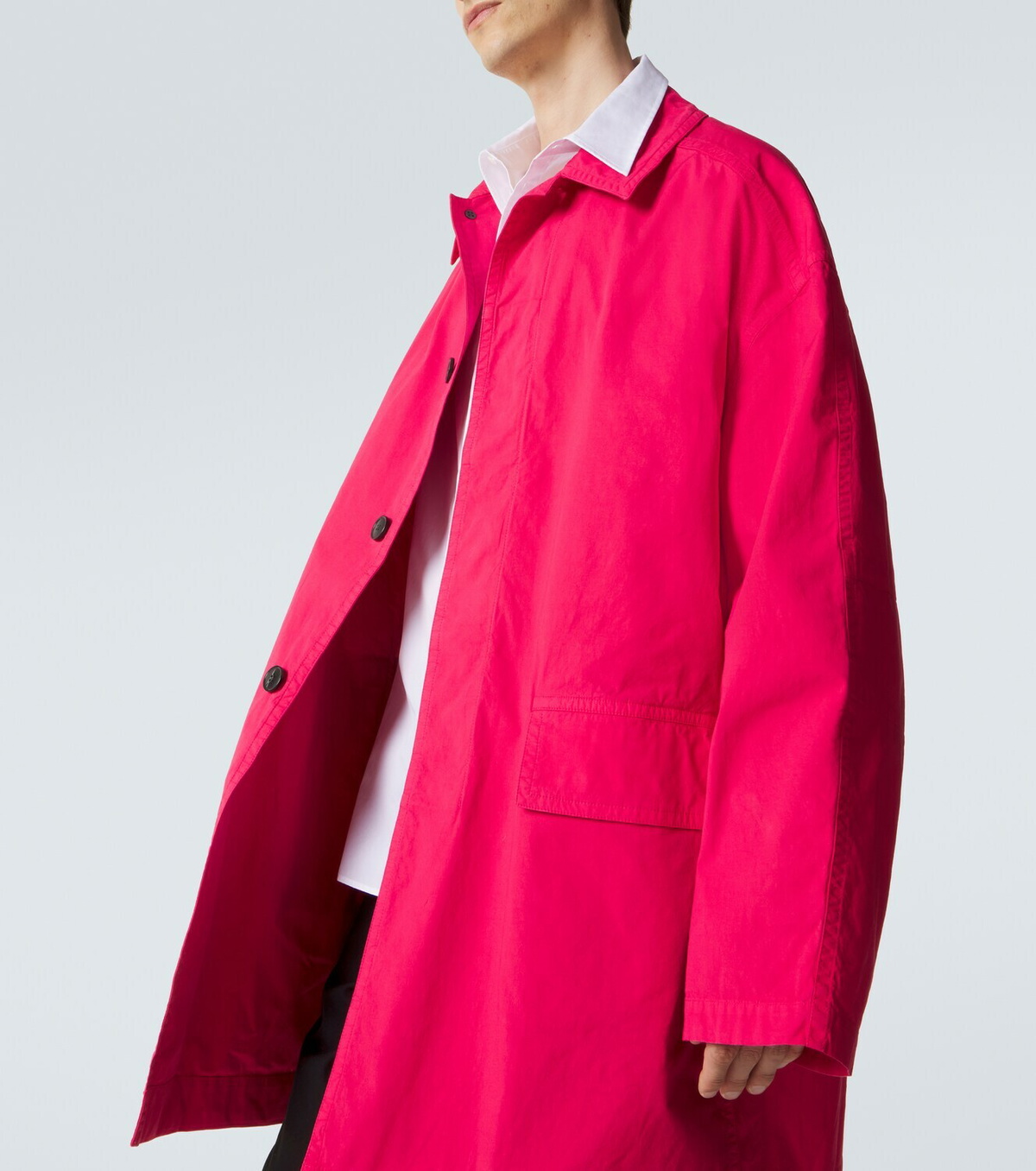 Dries Van Noten Robin cotton coat