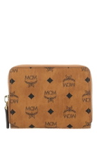 MCM Printed Canvas Wallet