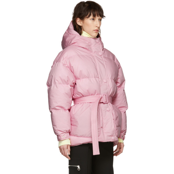 Ienki Ienki Pink Down Michlin Jacket Ienki Ienki