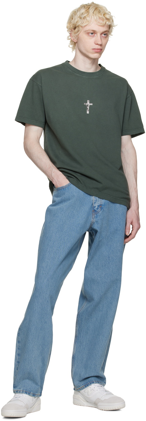 DANCER Green Cross T-Shirt