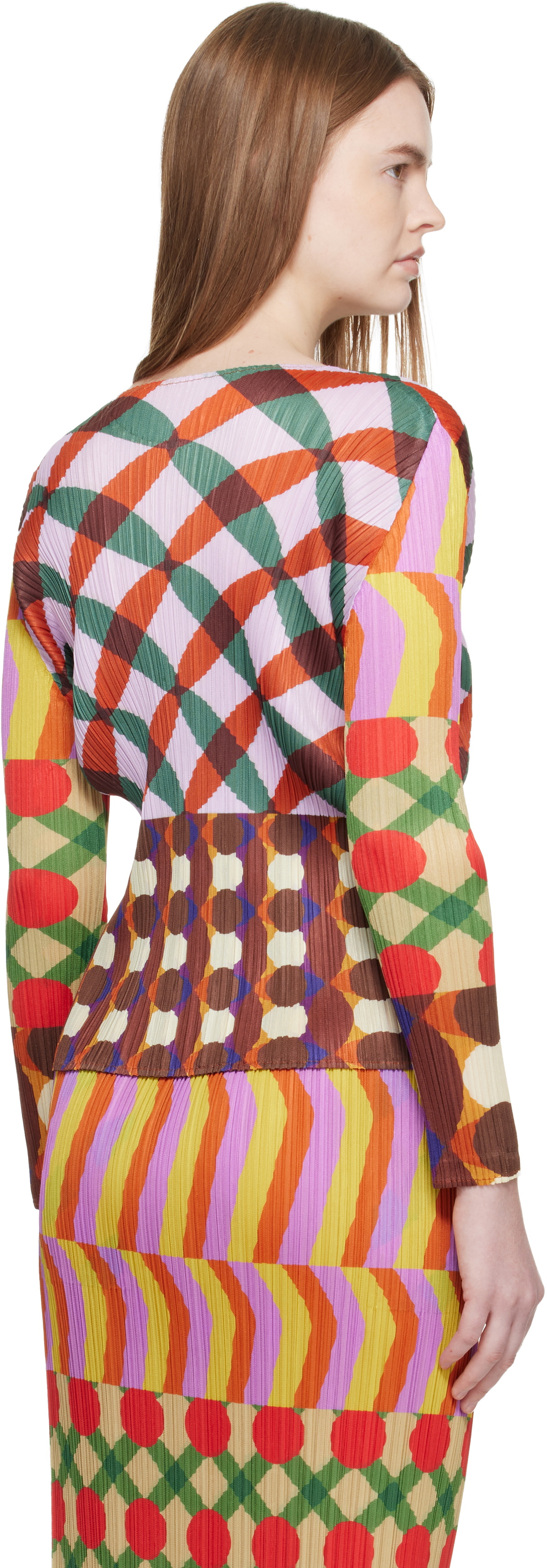 PLEATS PLEASE ISSEY MIYAKE Multicolor Harmony T-shirt