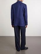SEASE - Ellen Linen and Cotton-Blend Blazer - Blue