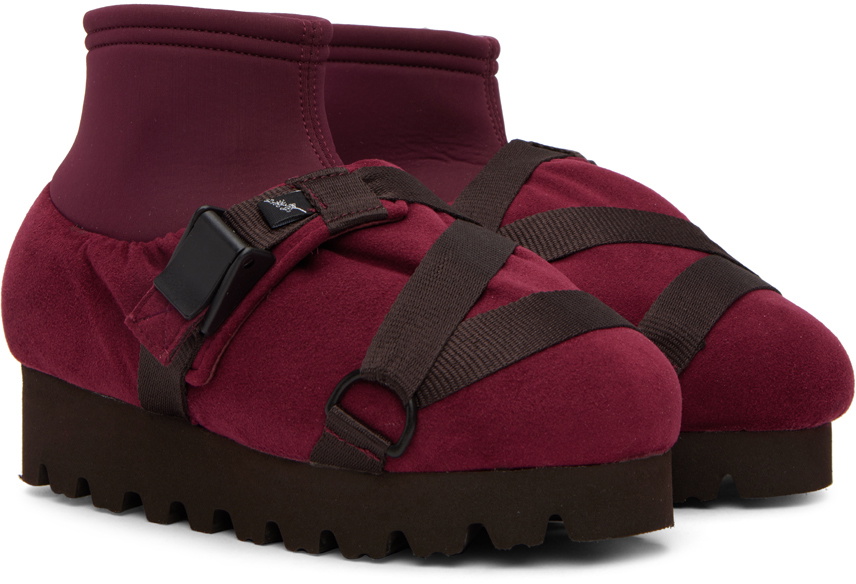 【関税込み】YUME YUME SSENSE限定 レッド Camp ブーツ YUME YUME SSENSE Exclusive Red Camp Boots Yume Yume