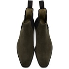 PS by Paul Smith Khaki and Black Gerald Chelsea Boots