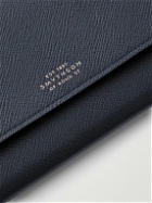 Smythson - Cross-Grain Leather Travel Wallet