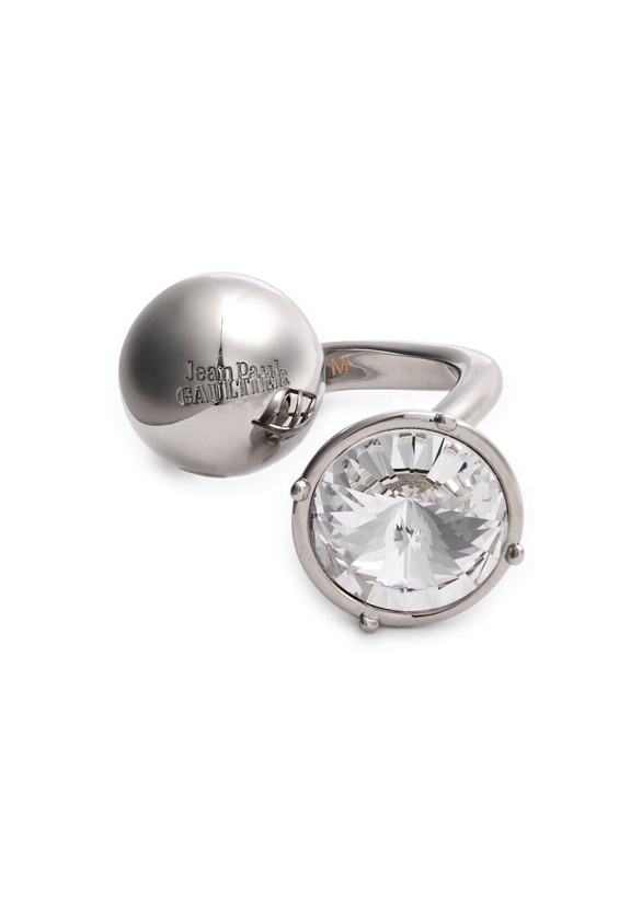 Photo: Jean Paul Gaultier Crystal-embellished Ring Silver