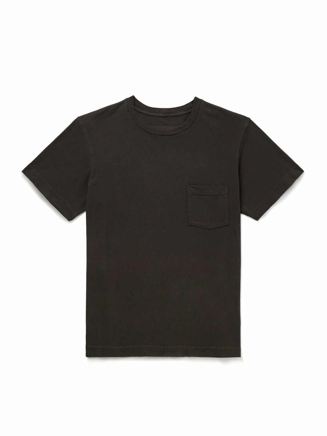 Nili Lotan - Brandon Cotton-Jersey T-Shirt - Brown
