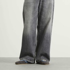 Dries Van Noten Men's Leather & Suede Sneaker in Steel
