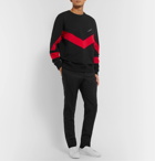 Givenchy - Logo-Embroidered Loopback Cotton-Jersey Sweatshirt - Black