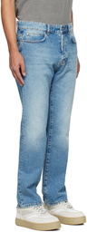 MSGM Blue Distressed Jeans