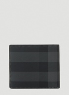Burberry - Check Wallet in Black