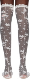 Yuhan Wang White Lace Socks