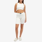 Fear of God ESSENTIALS Women's Essentials Biker Shorts in Cloud Dancer