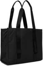 GANNI Black Medium Tech Tote