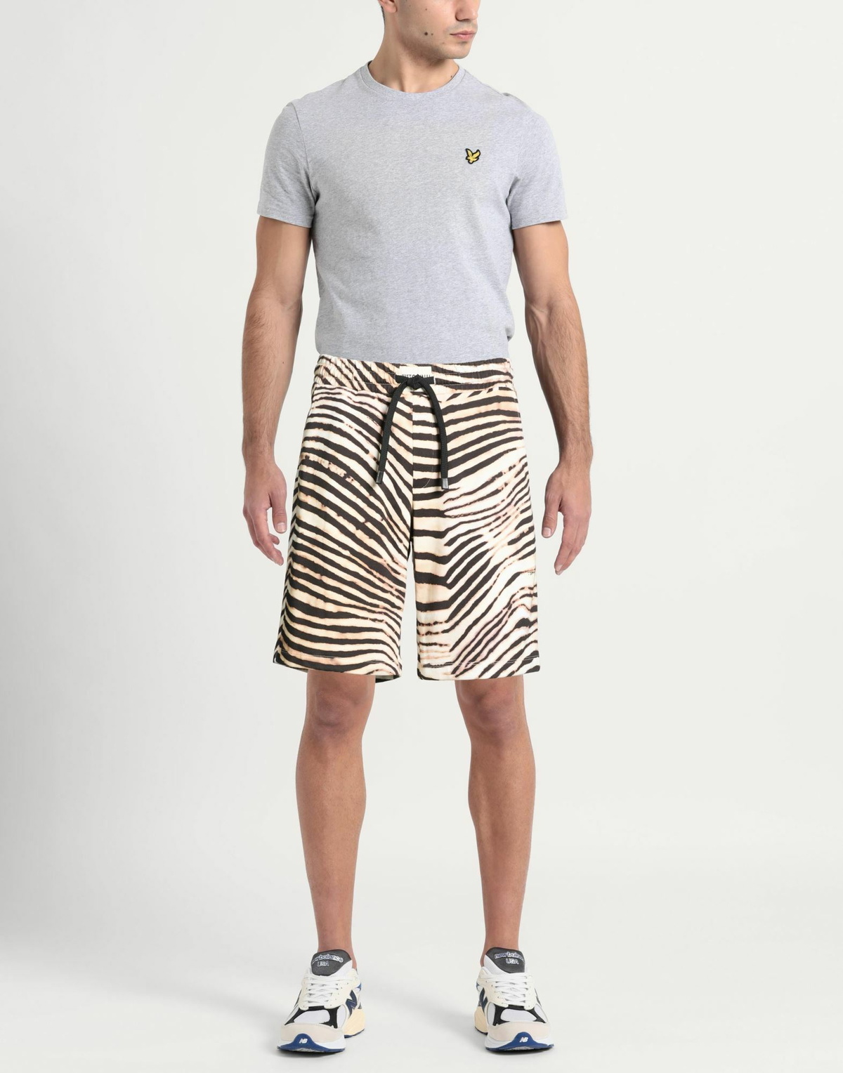 Just Cavalli Mens Shorts & Bermuda Shorts Cream