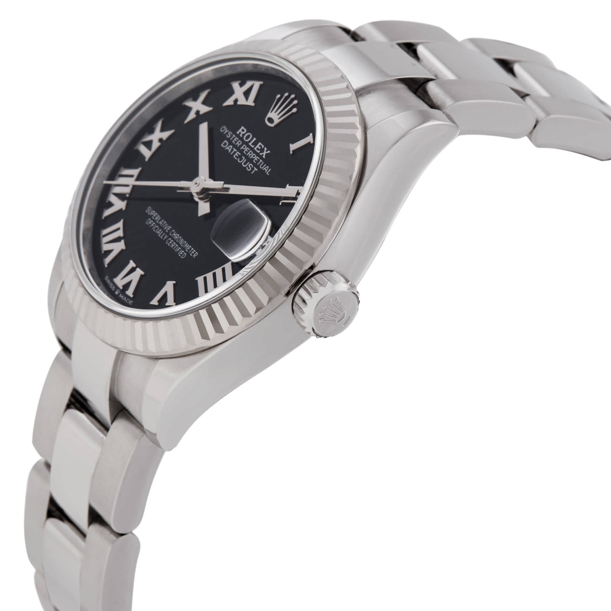 Rolex Datejust 31 Automatic Black Dial Ladies Watch 278274BKRO