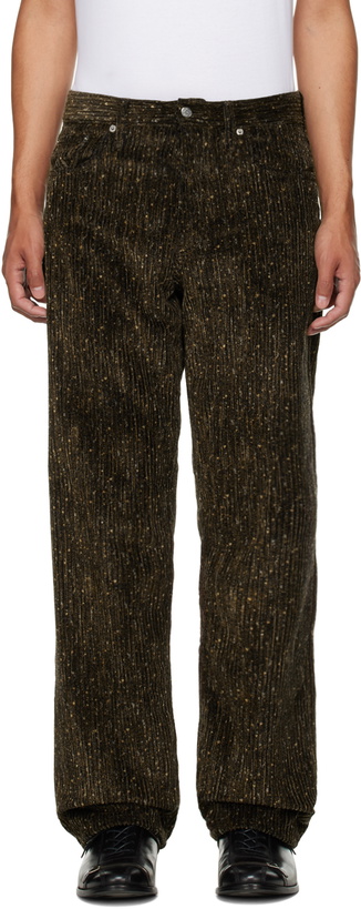 Photo: Sunflower Brown Loose Trousers