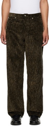 Sunflower Brown Loose Trousers