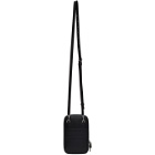 Balenciaga Black Large Cash Zip Phone Holder Bag
