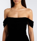 Carolina Herrera Off-shoulder midi dress