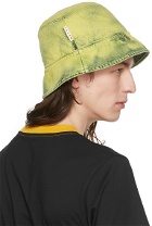 Marni Yellow Denim Bucket Hat