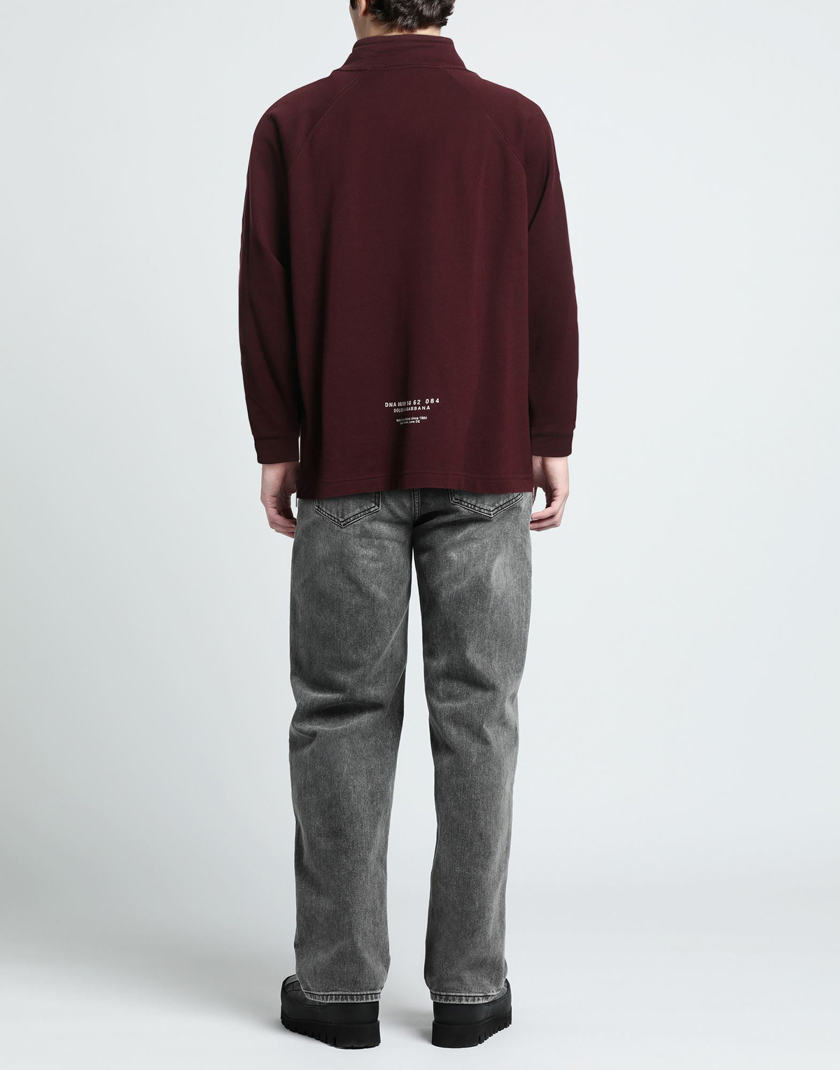 Dolce & gabbana Mens Sweatshirt Burgundy