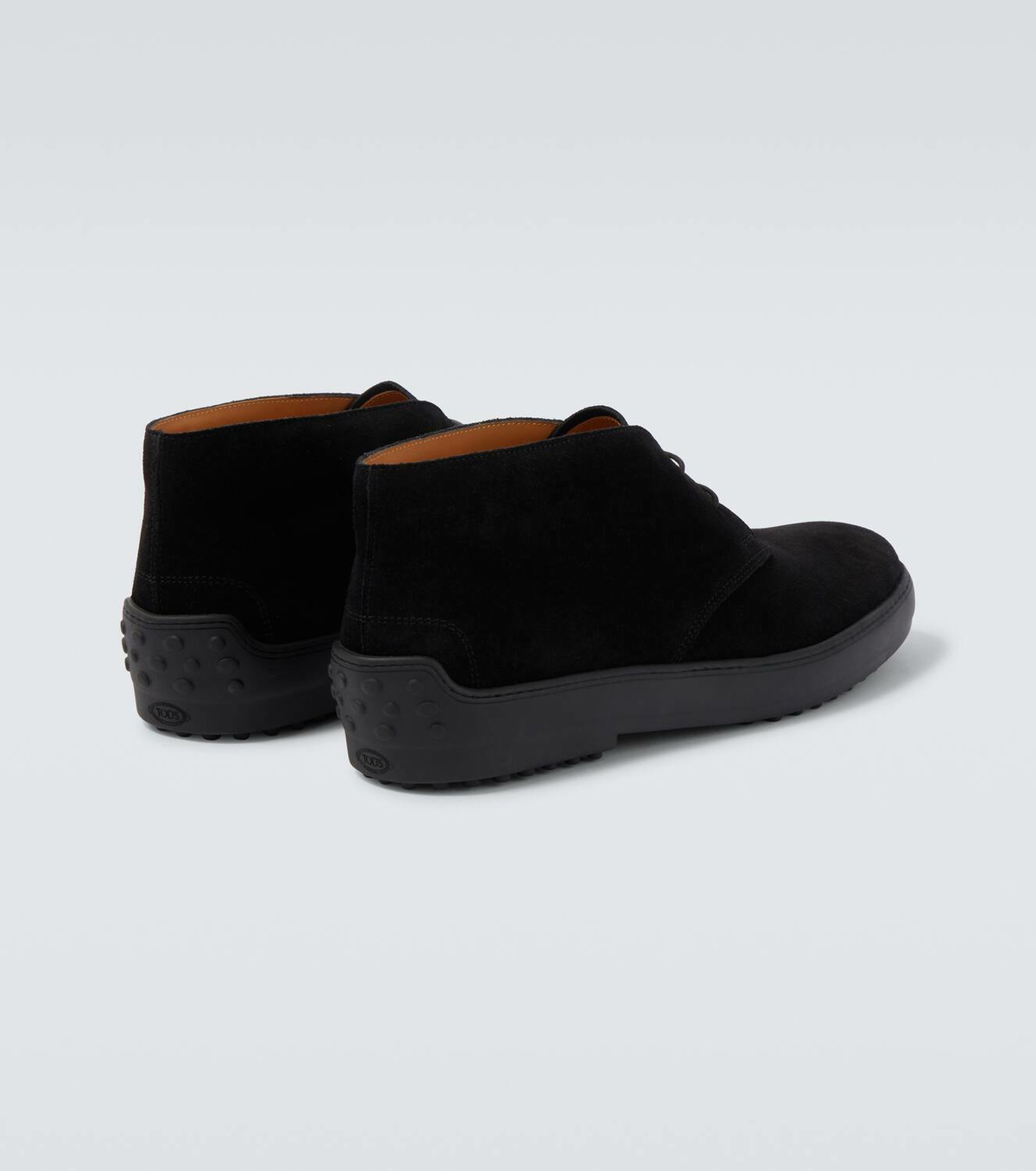 Tod's Suede lace-up boots