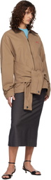 Charles Jeffrey LOVERBOY Tan Hug Jacket