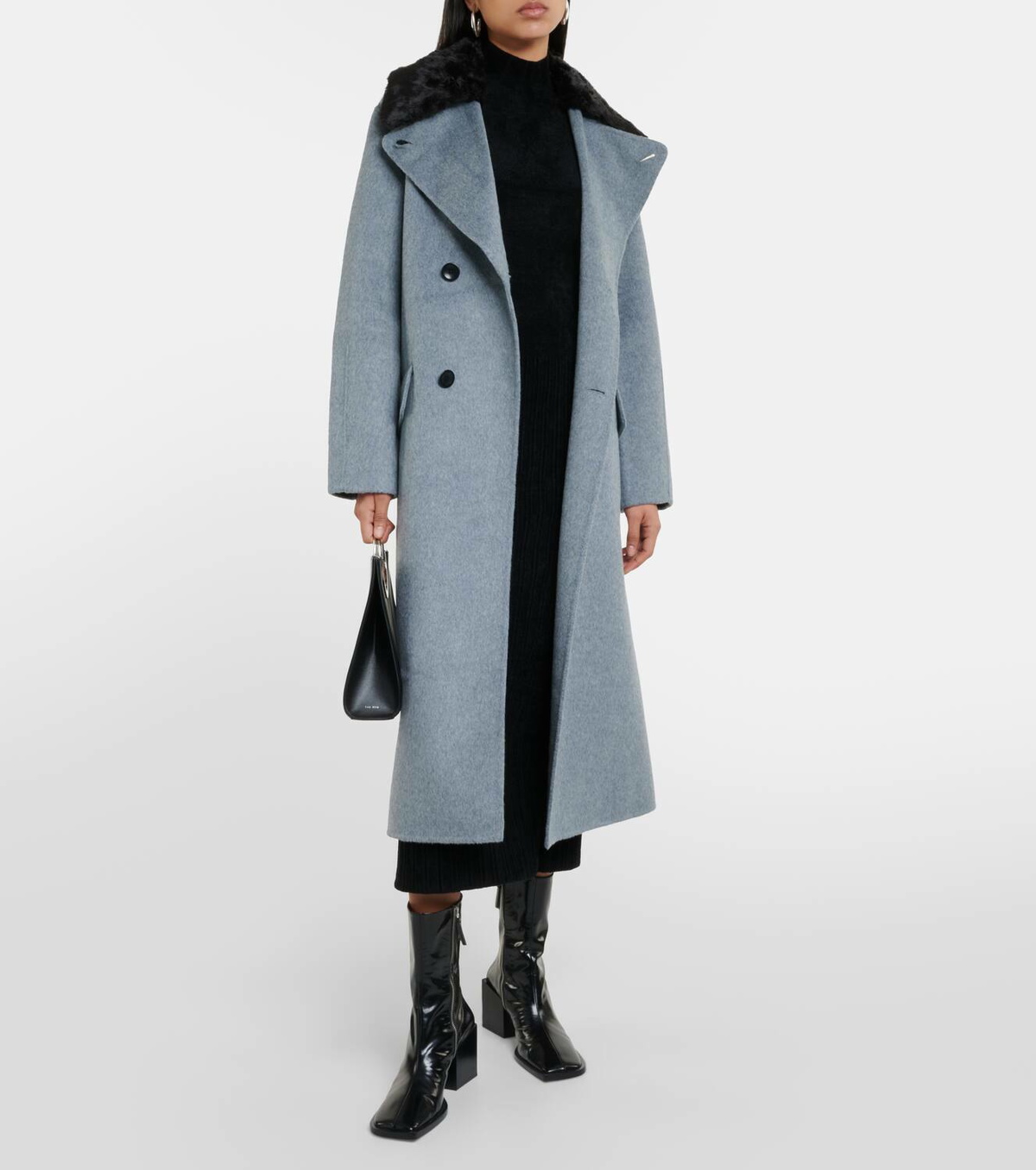 Proenza Schouler White Label Emma wool-blend coat Proenza Schouler