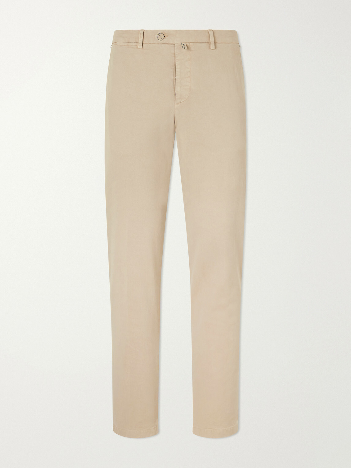 Kiton - Straight-Leg Lyocell-Blend Trousers - Neutrals