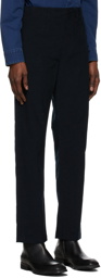 Gabriela Hearst Navy Rhys Corduroy Trousers