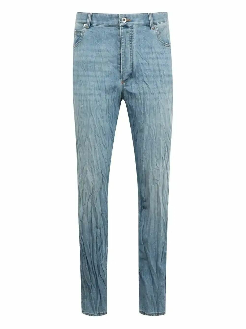 Bottega Veneta Indigo Raw Denim Jeans Bottega Veneta
