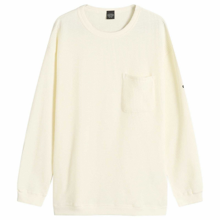 Photo: Manastash Men's Heavy Snug Thermal Long Sleeve T-Shirt in White