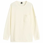 Manastash Men's Heavy Snug Thermal Long Sleeve T-Shirt in White