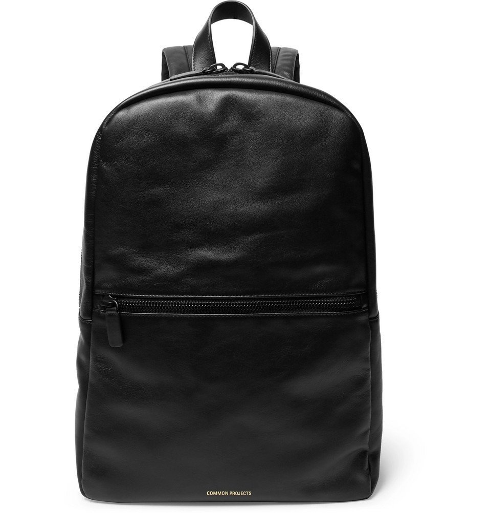 Common Projects - Leather Backpack - Black Common Projects