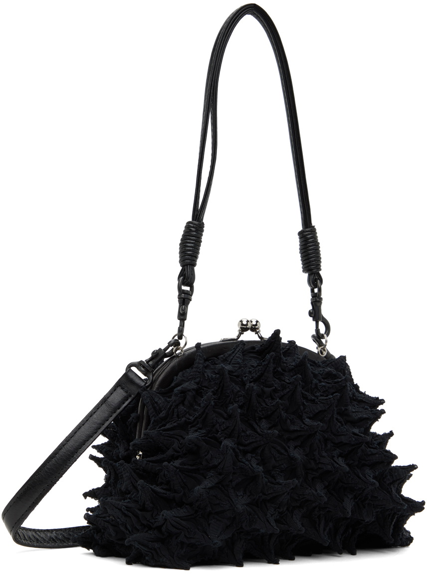 Y's Black Clasp Bag