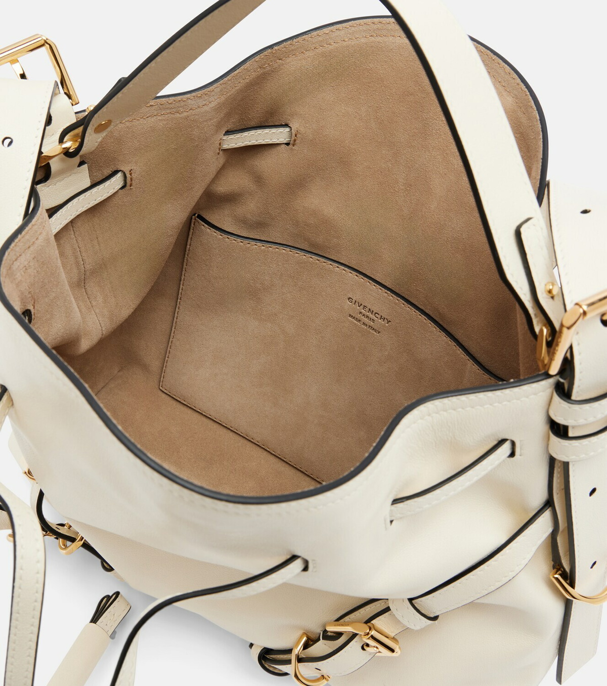 Givenchy Voyou Small leather bucket bag