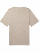 Ghiaia Cashmere - Cashmere and Silk-Blend T-Shirt - Neutrals