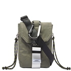 A.P.C. Men's A.P.C Treck Cross Body Pouch in Khaki