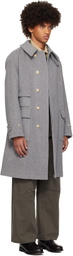 KAPTAIN SUNSHINE Gray Traveller Coat