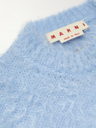 Marni - Mohair-Blend Sweater - Blue