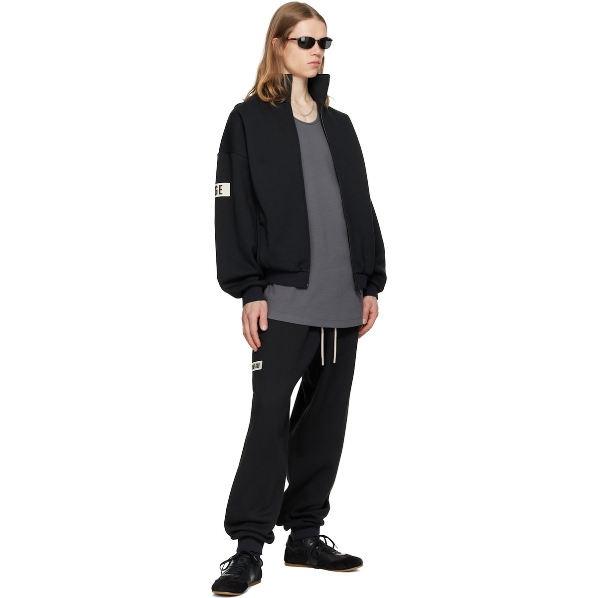 Fear of God ESSENTIALS Black Classic Fit Sweatpants
